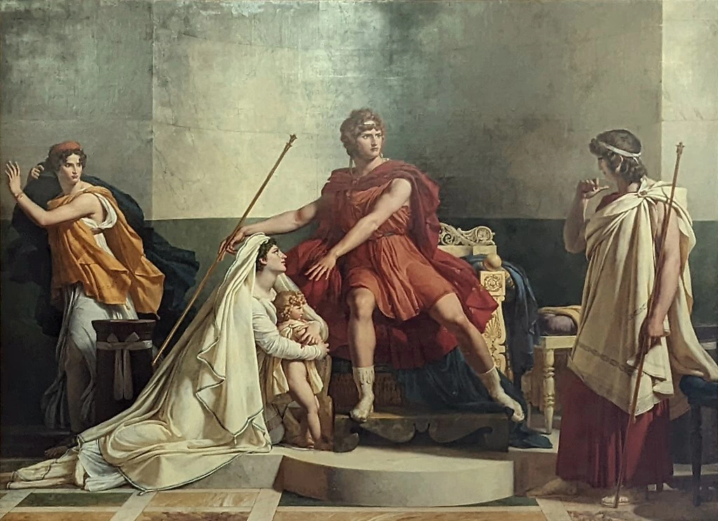 Andromaca e Pirro - Museo del Louvre, Parigi
